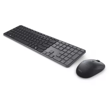 DELL Pro 7 schlank KM726 Tastatur Maus enthalten Home/Office RF Wireless + Bluetooth QWERTY US International Schwarz