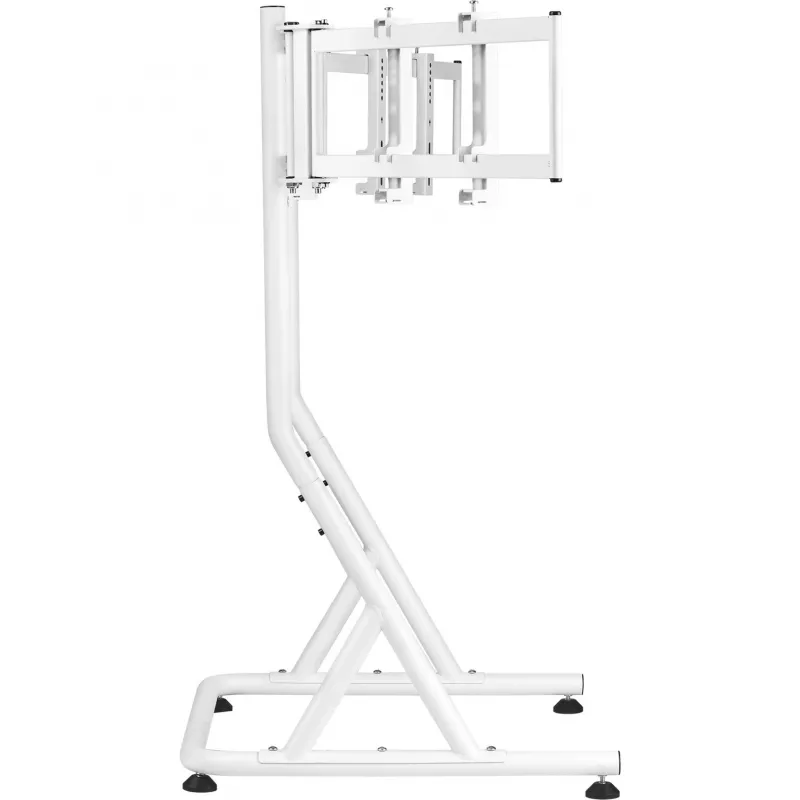 Triple Monitor Stand Snow, für Racing Simulator Cockpit GR500, Monitorhalterung Weiß, für Monitore 32 - 55