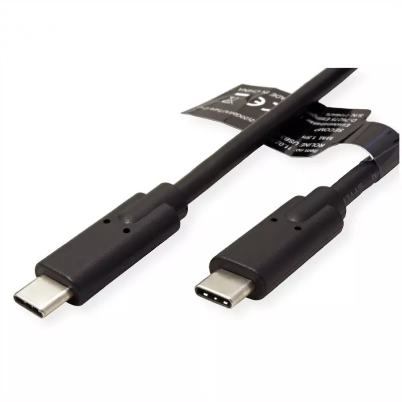 USB-Kabel Secomp 11.02.9072 USB 3.2 Gen 2 1,5 m Schwarz