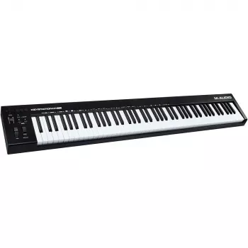 M-AUDIO Keystation 88 MK3 MIDI-Tastatur 88 Tasten USB Schwarz, Weiß
