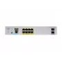 Cisco - Catalyst 2960CX-8PC-L - Switch - managed - 8 x 10/100/1000 (PoE+) + 2 x SFP + 2 x 10/100/1000 Desktop rack-mountable DIN rail mountable wall-mountable PoE+ (124