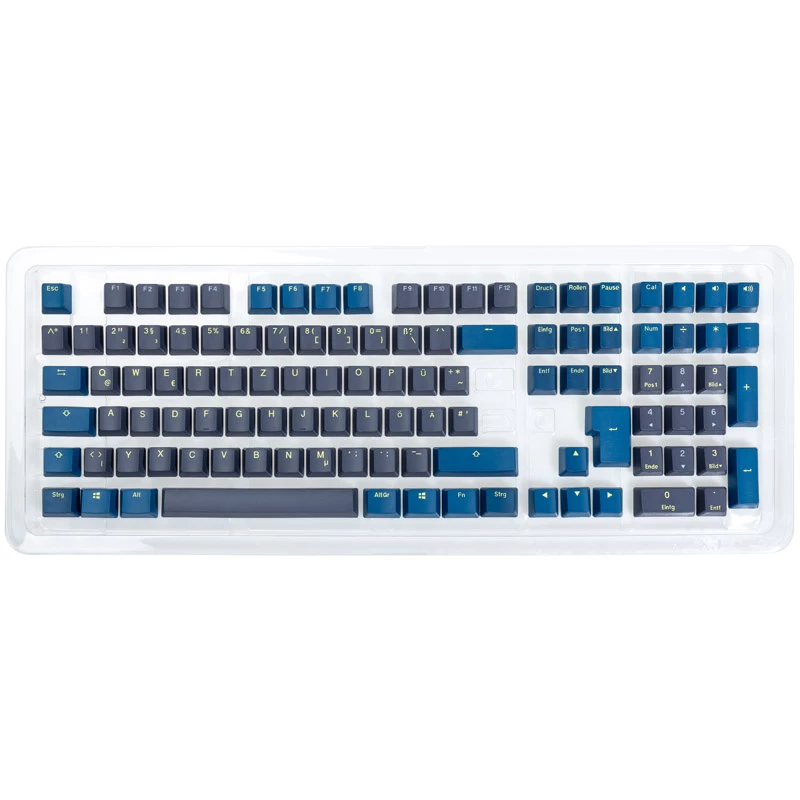 Keycap-Set Ducky PBT Double-Shot Daybreak — DE-Layout
