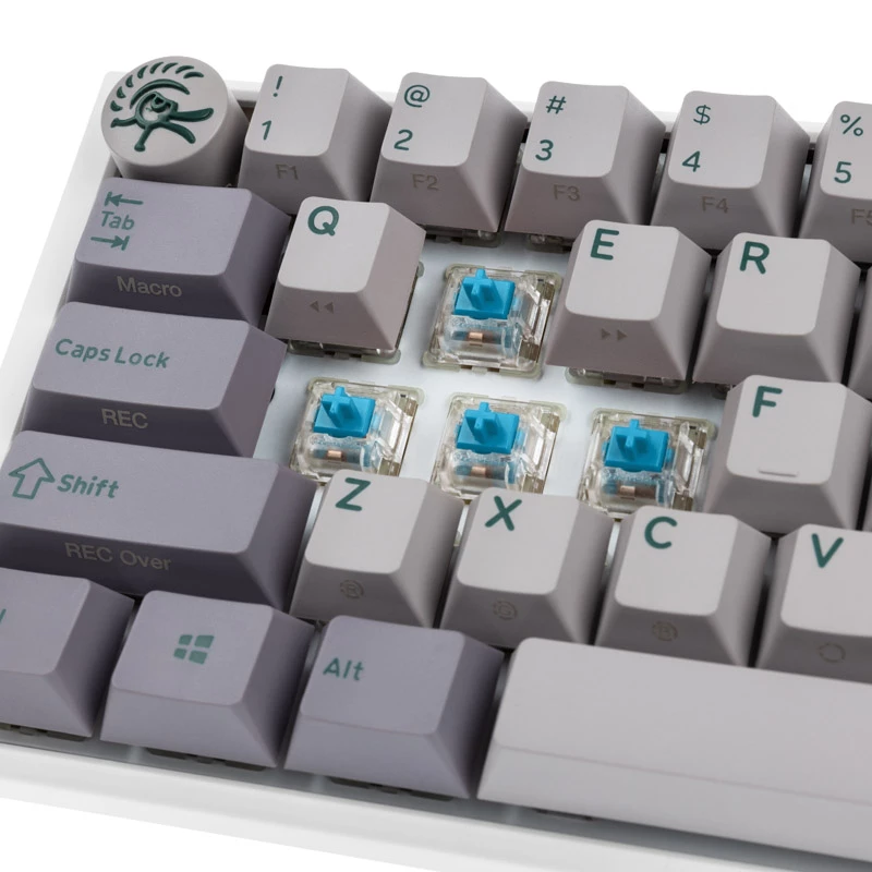Ducky One 3 Mini Tastatur Gaming USB US English Grau