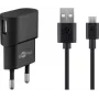 Goobay 45296 Ladegerät für Mobilgeräte Innenbereich Schwarz (45296)