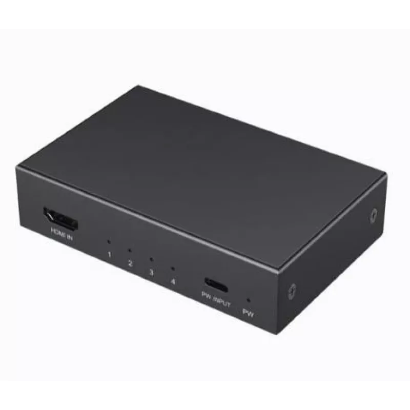 HDMI Splitter Gembird GEMBIRD DSP-HDMI4K-4P-01 — 4-Port 4K