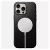 Handyhülle Nomad NM01693185 für Apple iPhone 16 Pro Max, Leder/TPU/PC, schwarz, passend für 17,5 cm (6,9 Zoll) Bildschirm