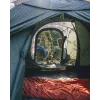 Outwell Zwei-Raum-Tunnelzelt | Earth 5 Plus | 5 Personen | Grün