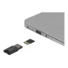 DeLOCK USB 2.0 Kartenleser Schwarz Micro SD MicroSDHC MicroSDXC 480 Mbit/s