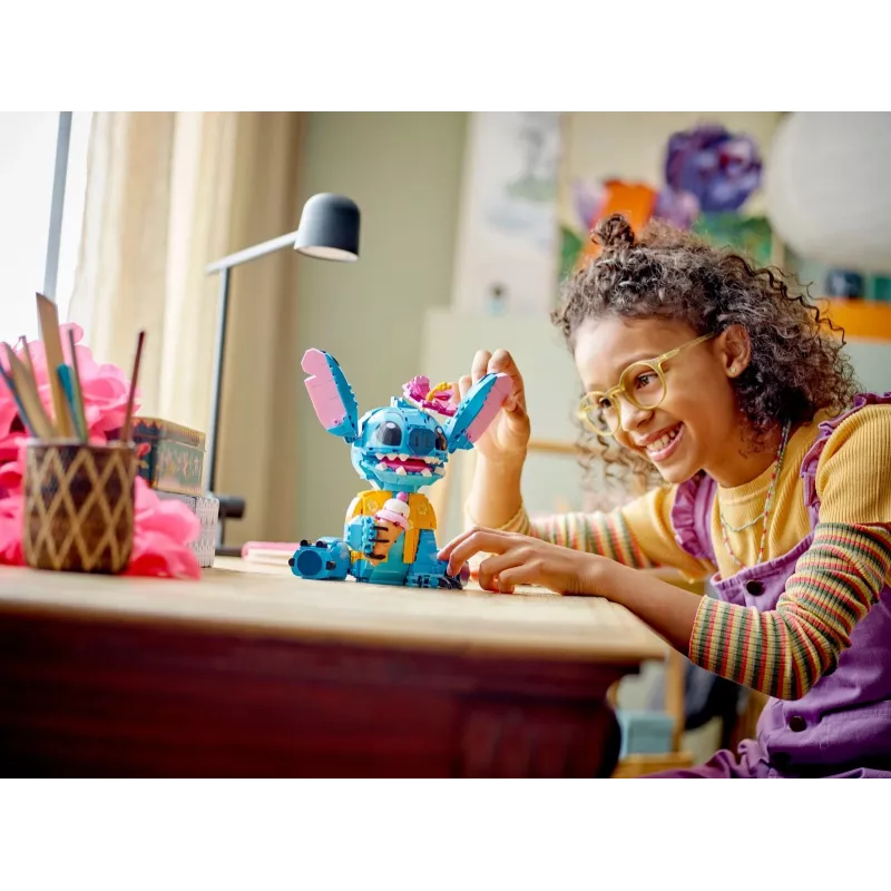 LEGO | Disney Stitch baubares Kinderspielzeug-Set mit Eiscreme 43249