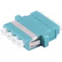 Glasfaser-Steckverbinder ShiverPeaks 07-60042 LC-LC Quad Aqua