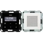 Funkwecker Gira Clock 228027 Digital FM 87,5–107,9 MHz, digitaler Tuner, Wand-/Tischmontage