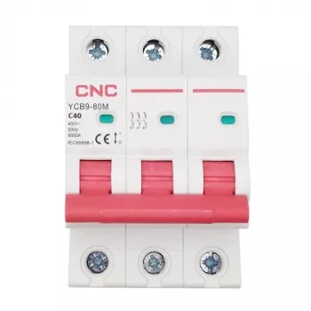 Leitungsschutzschalter HiSmart NV821563 3-polig 40 A C-Charakteristik Miniatur-Leitungsschutzschalter