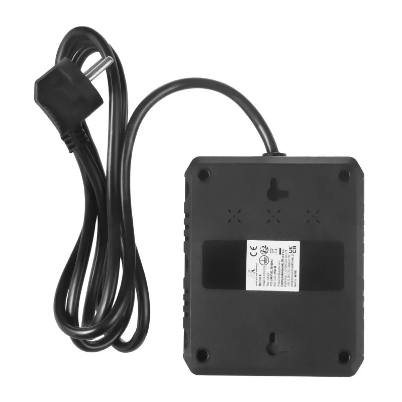 Steckdosenleiste MACLEAN MCE387 B — 2 Steckdosen, 3×USB A, 110–240 V, 1,5 m Kabel, max. 2500 W