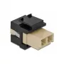 Keystone-Modul LC Duplex Buchse auf LC Duplex Buchse DeLOCK
