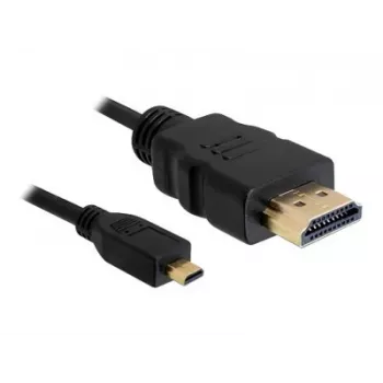 DeLOCK - Video- / Audiokabel - HDMI - 32 AWG - HDMI, 19-polig (M) - 19-polig Micro-HDMI (M) - 3 m (82663)
