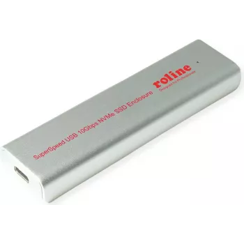 SSD-Gehäuse ROLINE 16.01.4148 Silber M.2 10 Gbit/s USB Type-C