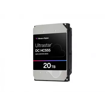 WD Ultrastar DC HC555 - Festplatte - Rechenzentrum - verschlüsselt - 20 TB - Intern - 8,9 cm (3,5 Zoll)