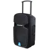 Blaupunkt PA12 tragbarer Lautsprecher 650 W Stereo tragbarer Lautsprecher Schwarz