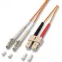 Triotronik LDP-50 LC-SC 2.0 Glasfaserkabel 2 m Orange (LDP-50 LC-SC 2.0)