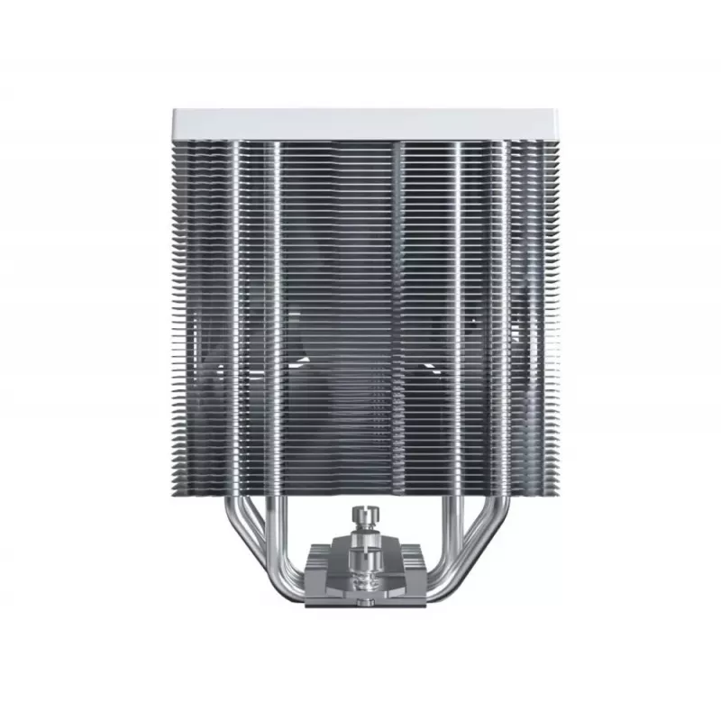 CPU-Luftkühler Montech NX400, 120-mm-Lüfter, Weiß, Maße 156×74×120 mm, TDP 270 W