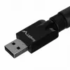 USB-WLAN-Adapter LANBERG NC-0300-WIE, USB 2.0, zwei externe Antennen 5 dBi, WLAN 300 Mbit/s, Ethernet/WLAN, schwarz