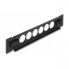 Patchpanel DeLOCK 10 Zoll D-Type 6 Port werkzeugfrei schwarz