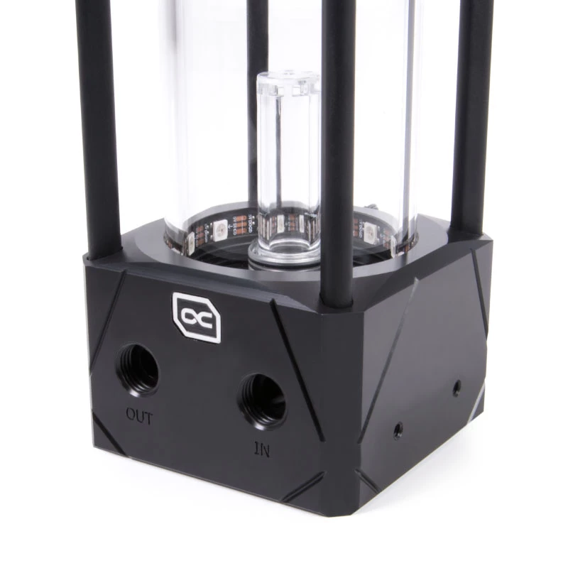 Water block Alphacool 13326 Acetal Aluminium Glass Schwarz Transparent