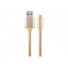 USB 2.0 Kabel GEMBIRD CCB-mUSB2B-AMBM-6 — USB A auf Micro-USB B, 1,8 m, gold