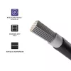 Solarkabel QOLTEC 53851 4 mm² 100 m schwarz