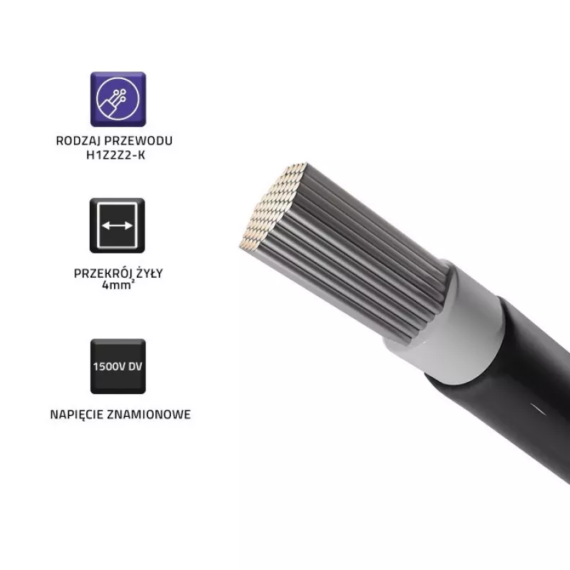 Solarkabel QOLTEC 53851 4 mm² 100 m schwarz