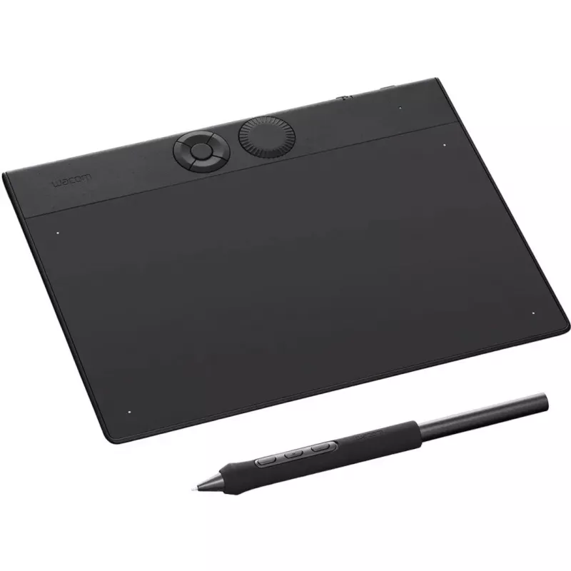Wacom Intuos Pro Pen Tablet Medium Stifttablett, Bluetooth, USB, inkl. Wacom Pro Pen 3