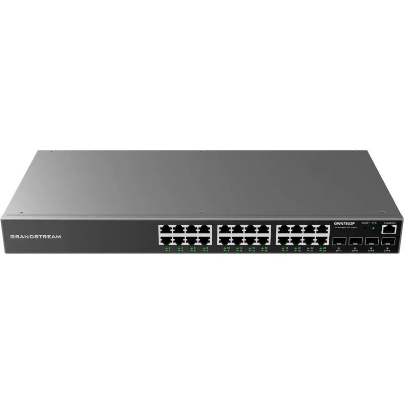 Managed L2+ Gigabit Ethernet Switch Grandstream GWN7803P