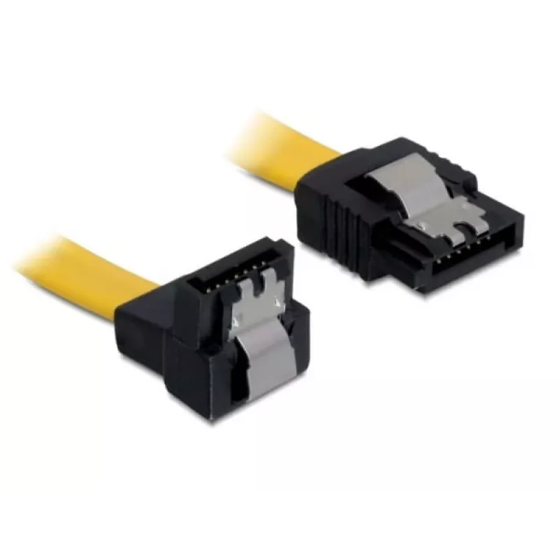 SATA-Kabel DeLOCK 0,5 m Stecker/Stecker Gelb