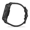 Smartwatch GARMIN Instinct — 45 mm, 3.05 cm (1.2 Zoll) AMOLED 390×390 Touchscreen, 4 GB, GPS, Silikonarmband Schwarz, 53 g