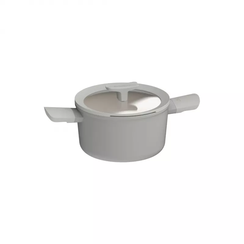 BergHOFF 3950428 Suppentopf 3,1 L Grau Aluminium