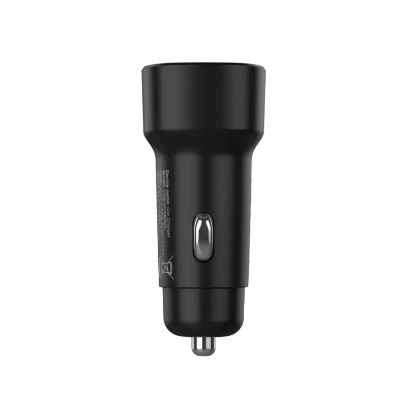 Autoladegerät CANYON OnDrive 30 PD 30W USB-C Schwarz – USB-C-Netzteil für Fahrzeuge, 30W PD