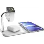 Zens Dual+Watch Aluminium Wireless Charger – Induktive Ladematte + AC-Netzteil