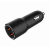Auto-Ladegerät für Mobilgeräte Gembird TA-UC-A2QC36-CAR-01, 36 W, 12–24 V, Zigarettenanzünder, schwarz