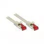Netzwerkkabel Alcasa 2m Cat6 RJ-45 S/FTP Grau