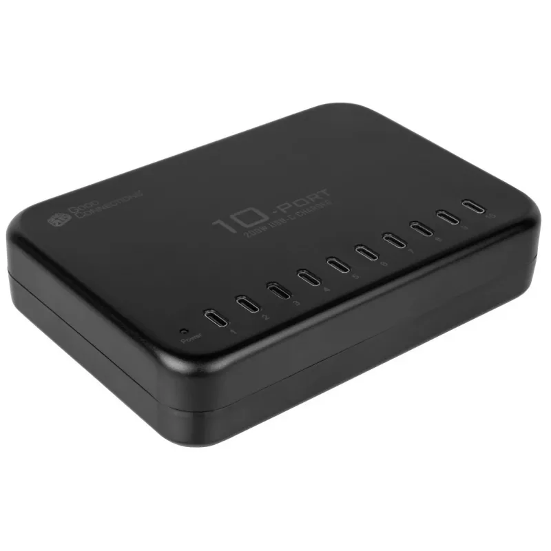 Alcasa PCA-D007S Ladegerät für mobile Geräte Tablet Schwarz AC Schnellladen Innenbereich