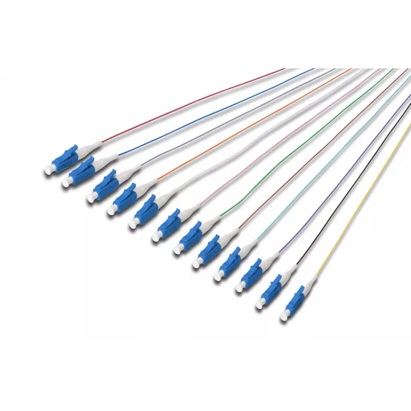 Glasfaser-Pigtails Digitus LC OS2 09/125 µ Simplex