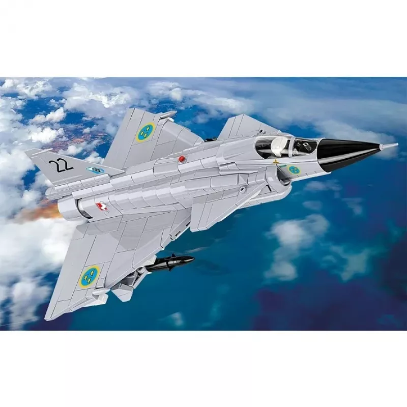 Cobi Blocks Saab AJ 37 Viggen 881-tlg. Konstruktionsset