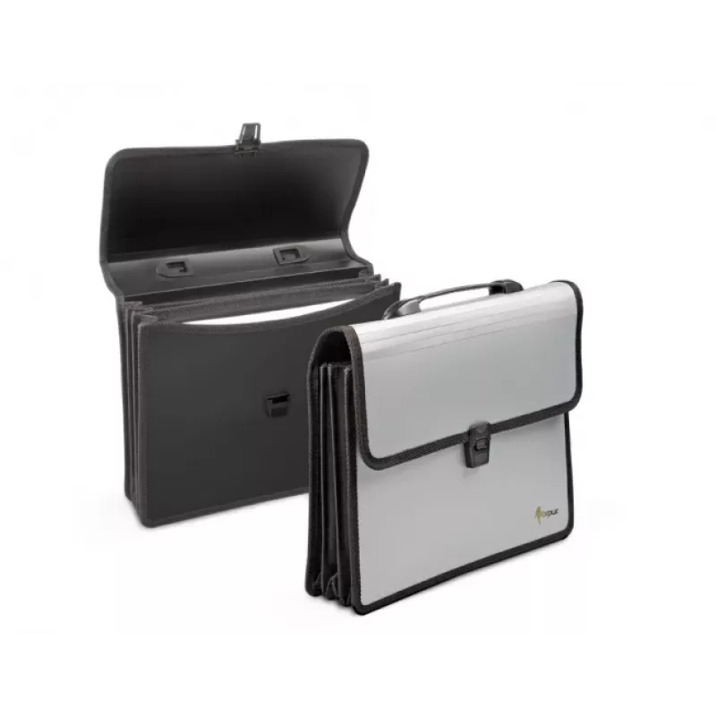 Aktenkoffer Forpus FO21631 Schwarz Grau