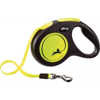 FLEXI neu Neon M - Rollleine - 5 m