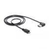 USB-Kabel DeLOCK 1m USB 2.0 A - Micro-B m/m Schwarz