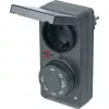 Zeitschaltuhr mit Dämmerungssensor DDT IP 44 anthrazit