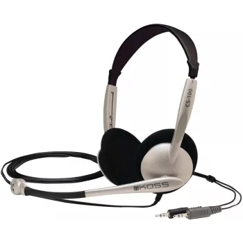 Koss CS100 Headset Kabelgebundenes Kopfband Büro/Callcenter Beige