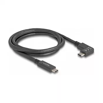 USB-Kabel DeLOCK 80037 1 m USB-C Schwarz