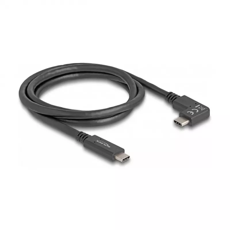 USB-Kabel DeLOCK 80037 1 m USB-C Schwarz