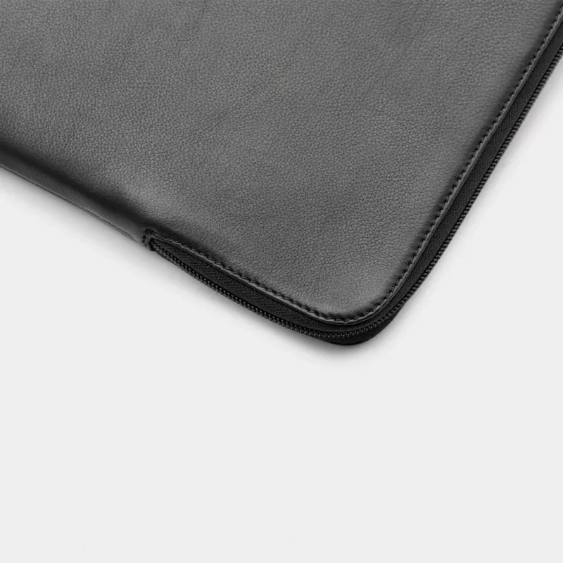 16 MacBook Pro Ledertasche - Schwarz